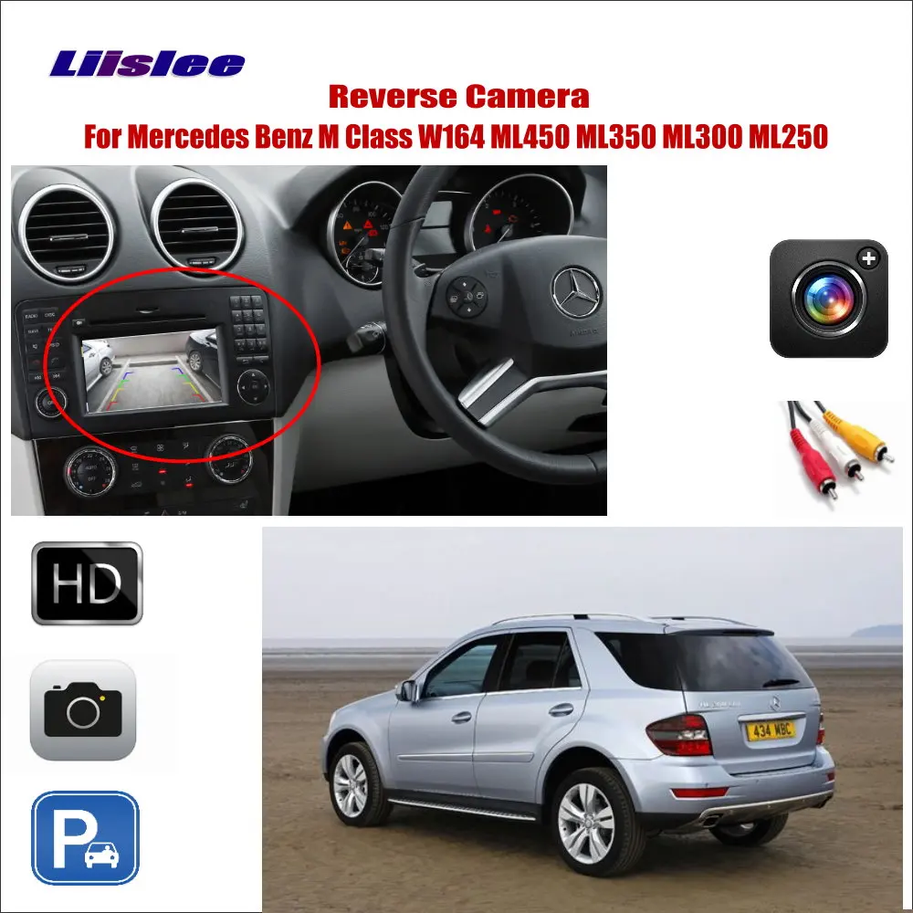 

For Mercedes Benz M Class W164 ML 250/300/350/450 Car Rear View Camera Auto Parking HD CCD CAM Original Screen Reverse Image