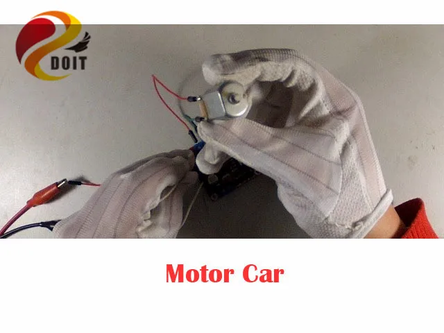 DOIT-Módulo de placa de controlador de Motor paso a paso L298N, microcontrolador PCduino, Robot inteligente, chasis de tanque de coche