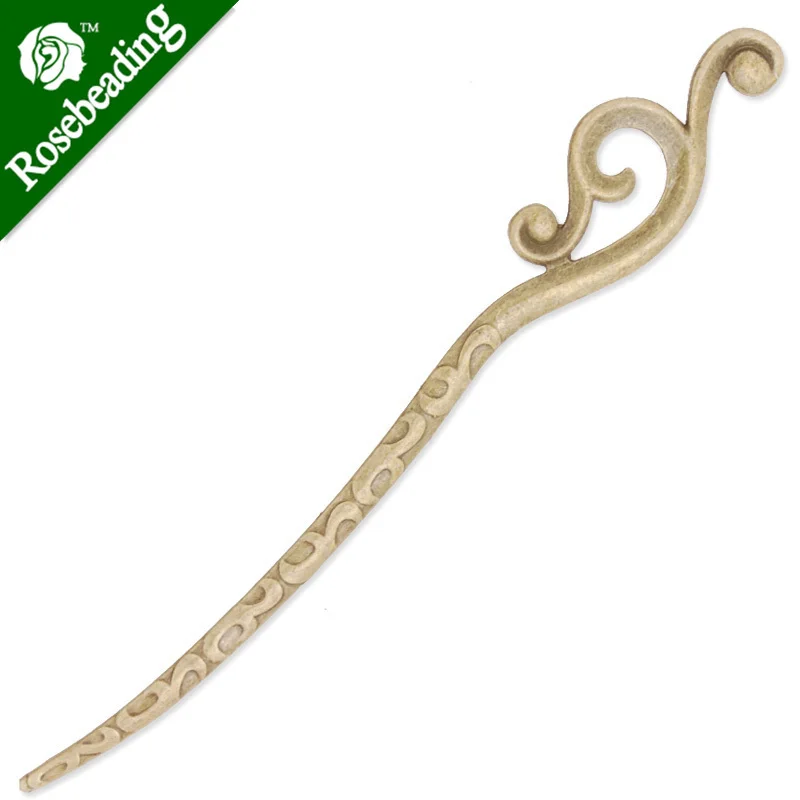 

22x156mm Antique Bronze Hair Stick,Metal Hair Stick, Hair Accessories,Hair Sticks Hairpin,10PCS/lot-C3890