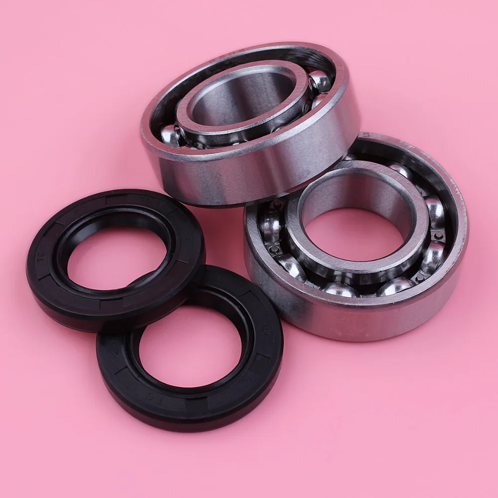 Crank Bearing (6205) Oil Seal Set For Honda GX160 GX200 5.5HP 6.5HP GX 160 200 Small Engine Spare Part