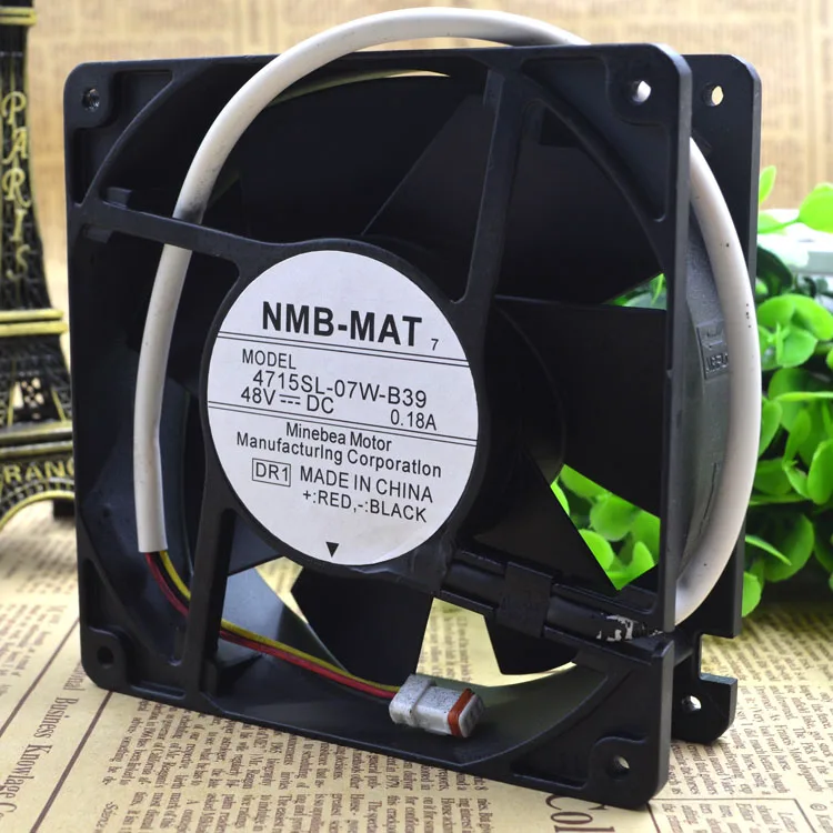 Free shipping NMB 4715SL-07W-B39 48V 0.18A COOLONG FAN