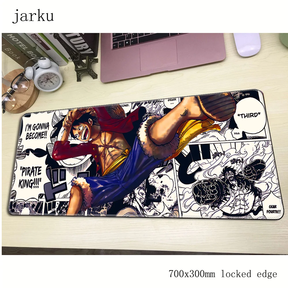 ONE PIECE mouse pad gamer 700x300mm notbook mouse mat large gaming mousepad large Birthday present pad mouse PC desk padmouse