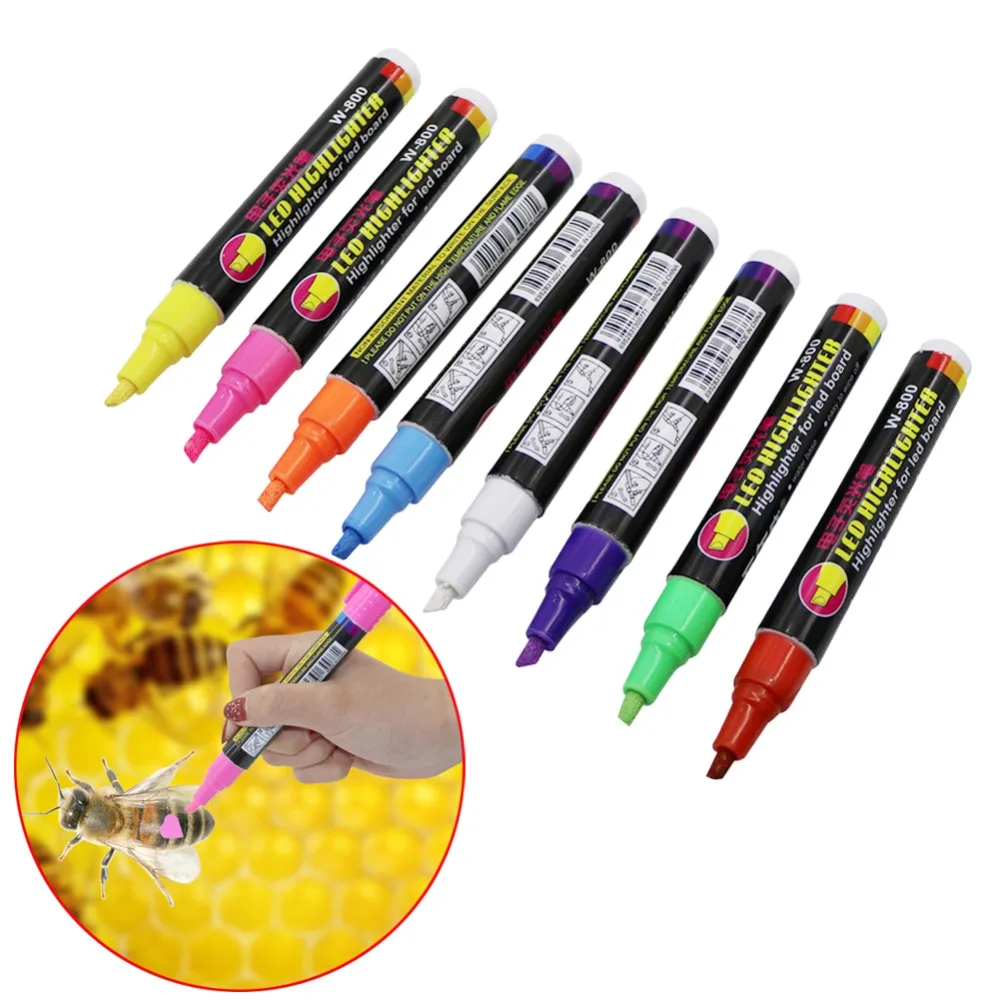 Beekeeper Mark Pen Queen Bee Marker 8 Colors Optional Not Fade Bee Identification Equipment Beekeeping Tools 1Pc