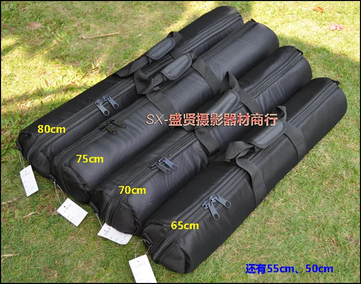 Tripod bag 40cm 50cm 55cm 60cm 65cm 70cm 75cm 80cm 100 120cm Padded Strap Camera Tripod Carry Bag Travel Case For Velbon SLR