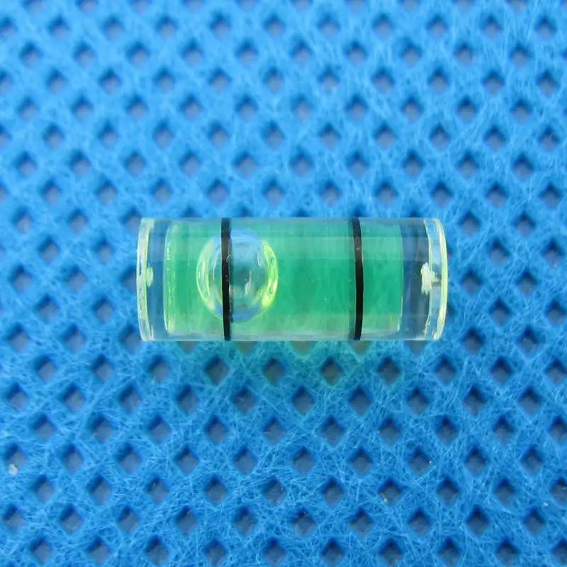 (500 ピース/ロット) 5*12 ミリメートルのプラスチックレベルバブル小さな精神レベルミニバブルレベル測定器