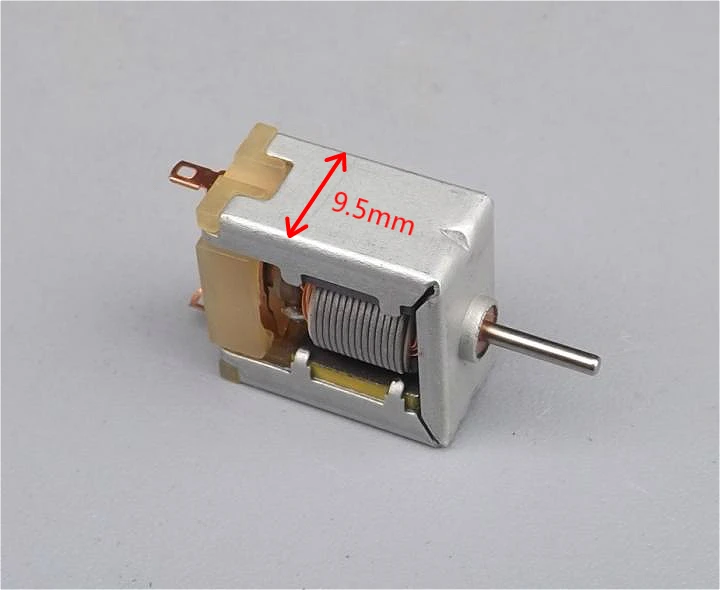 020 model DIY DC micro motor experimental model of permanent magnet motor small bare motor driver board