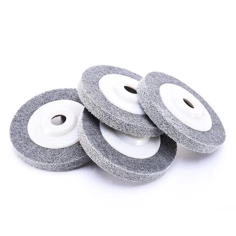 Nylon Đĩa Mài 7P 180 # Sập Bánh Xe Dành Cho Kim Loại Đánh Bóng Gỗ Trên Máy Mài Góc 100*12*16Mm