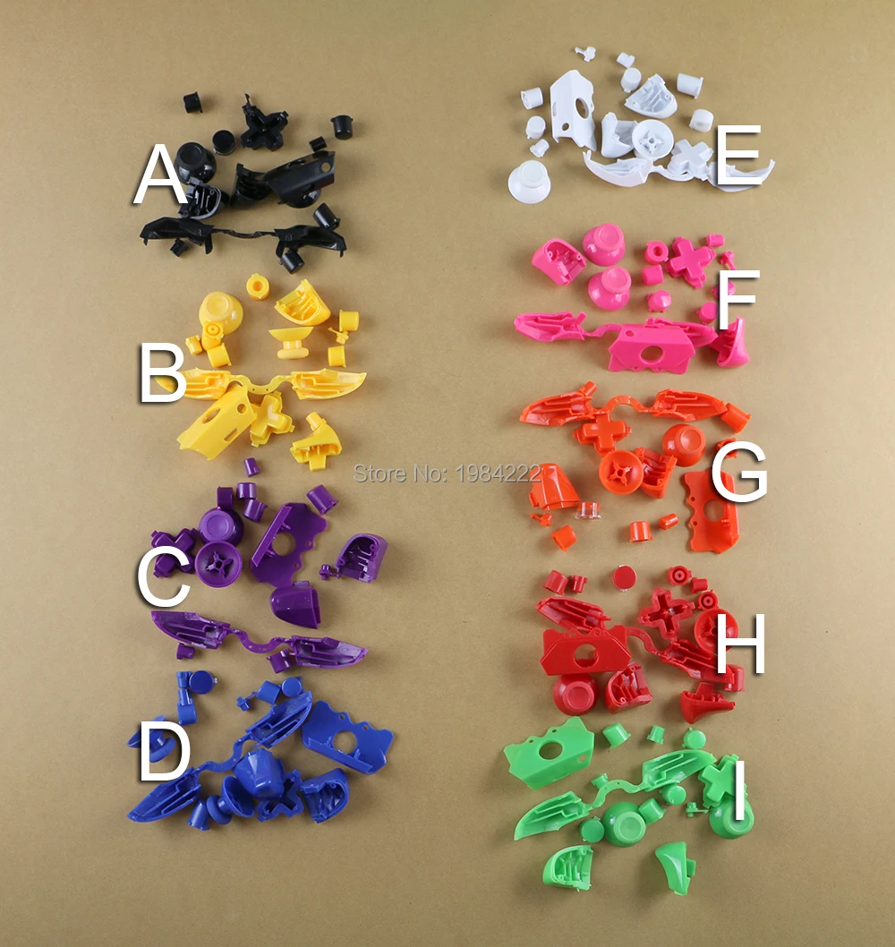 1set Good quality New arrival Full set button D pad RT LT RB LB ABXY Guide For Xbox One Controller Elite Edition