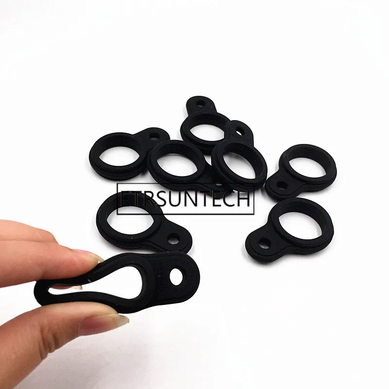 200pcs Outdoor Silicone Buckle Hook Water Bottle Holder Clip Carabiner Backpack Hanger Camping Hiking Traveling