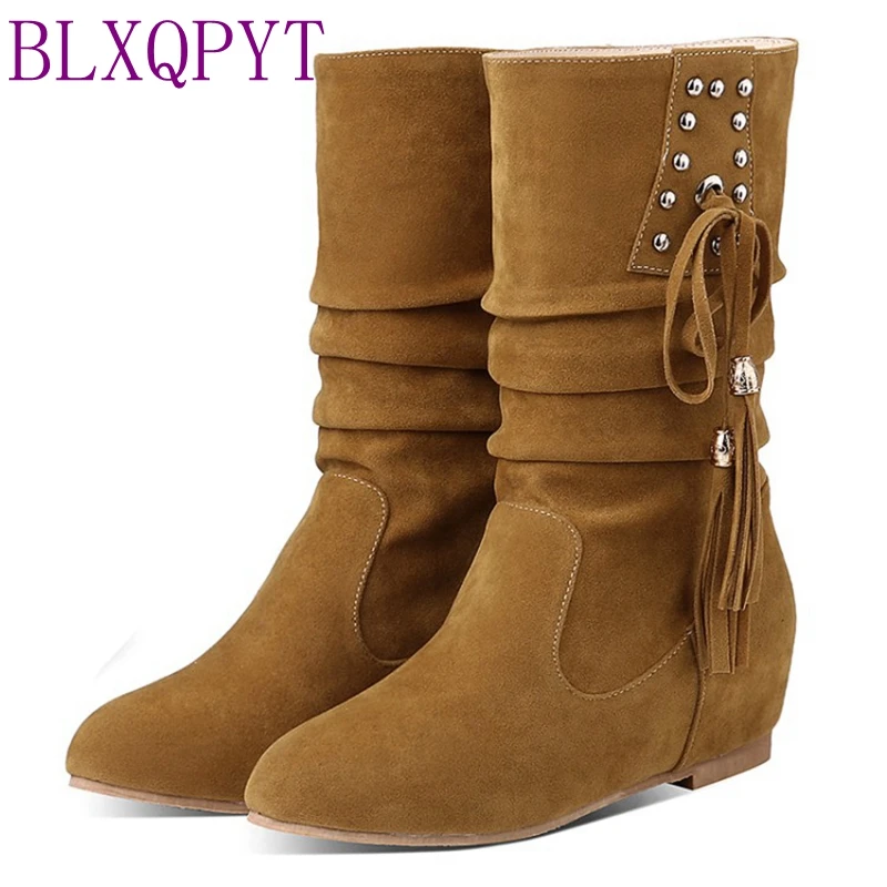Autumn Style 30-52 Size Thigh High Women Femininas Knee-high Boots Masculina Zapatos Botines Mujer Chaussure Femme Shoes 7900-1