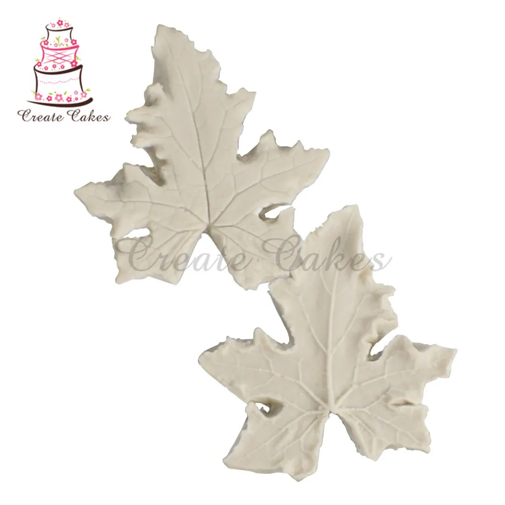 Parasol Leaf Mold for Peony Flower Decoration Stainess Steel Cutter Set Wedding Fondant Cake Sugarcraft Tool Bakeware