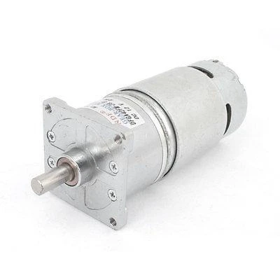 12VDC 200RPM 1.2A 15kg.cm Output Speed Cylinder Shaped Oven Geared Motor DFGA42FM-28.8