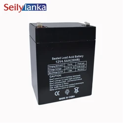 12V 4.5AH Battery Sealed Storage Batteries Lead Acid Rechargeable Desk Lamp LED Flashlights Lever Speaker