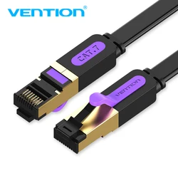 Vention-Cable Ethernet RJ 45 Cat7, Lan, STP, de red, de parche, para enrutador de PC, portátil, Cat 7, 1M, 2M, 3m, 5m, 8m, 10m, 20M