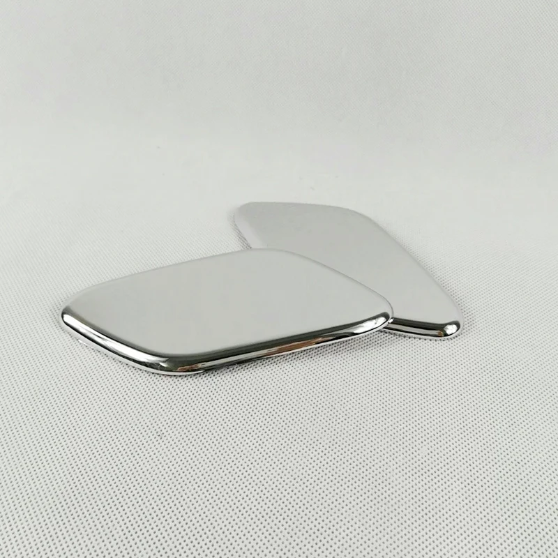 For KIA Sportage 4 QL KX5 2016 2017 2018 ABS Chrome auto accessories Car front Head Decoration patch Cover Trim car styling 2pcs