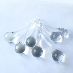 AAA quality Clear Color 20pcs /lot 20*80mm Crystal Glass Raindrop Chandelier Pendants, Crystal Lighting Parts, Bar & Home Deco