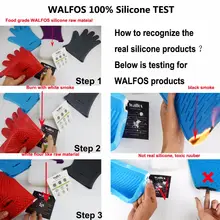 Silicone BBQ Heat Resistant Glove #6