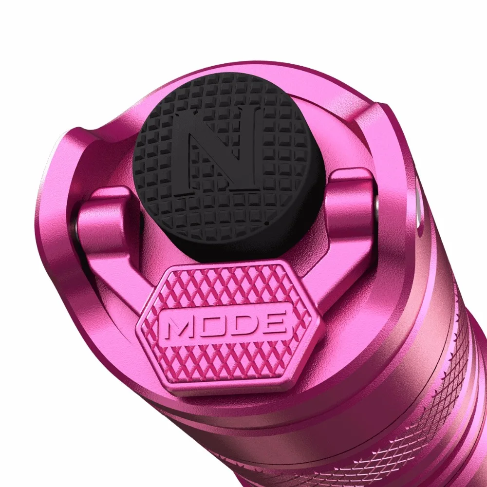 Imagem -05 - Nitecore-mini Lanterna Precisa P05 Rosa Preto 18350 u2 Led Aplicação da Lei Militares Autodefesa 2024 Atacado