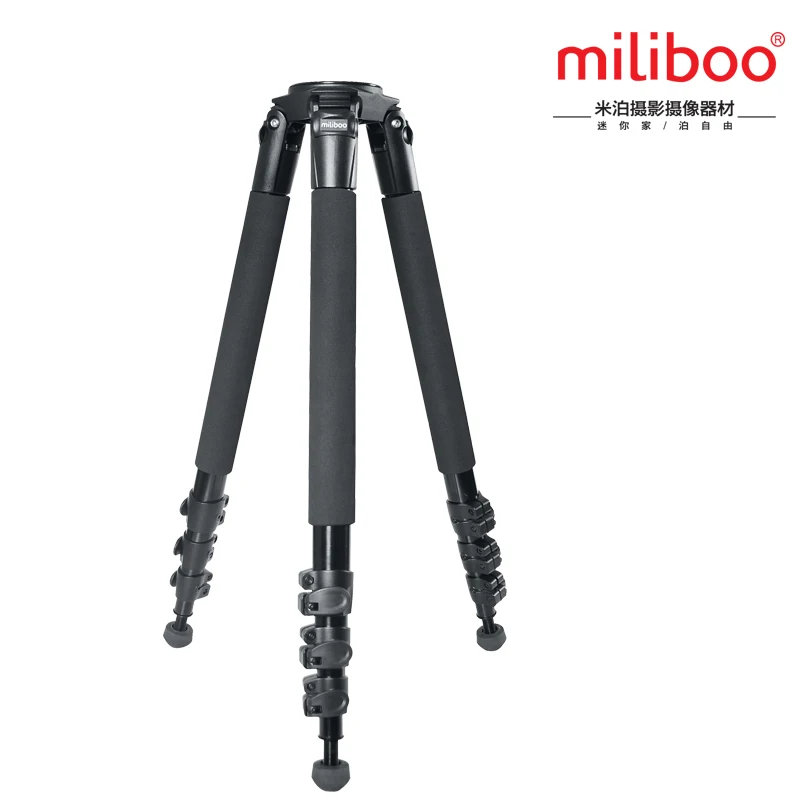 Miliboo MTT702A (بدون رأس) ترايبود الألومنيوم المحمولة للمحترفين DSLR/كاميرا/video ocamcorder ترايبود ، الحاملة 25 كجم