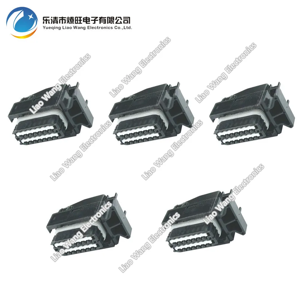 5 Sets 28 Pin automotive computer welding plate modified plug with terminal DJ7281A-1.5-21 28P connector