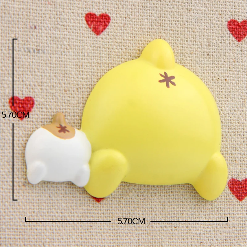 1pcs Zakka Pom Pom Purin Fridge Magnet Figure Toys Kawai Pom Pom Purin  Action Figures Models Toys Home Decor