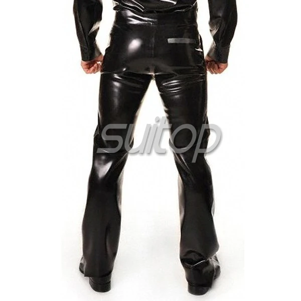 Latex Rubber Jeans With Front & Back Pockets MAN'S SUITOP