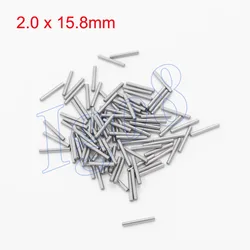 Steel 2mm x 15.8mm Dowel Pins 200pcs