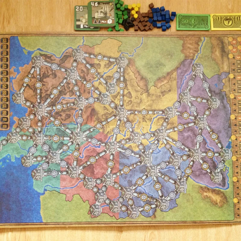 New Power Grid Board Game English Version ,Basis+ Expansion Maps Game With English Instruction