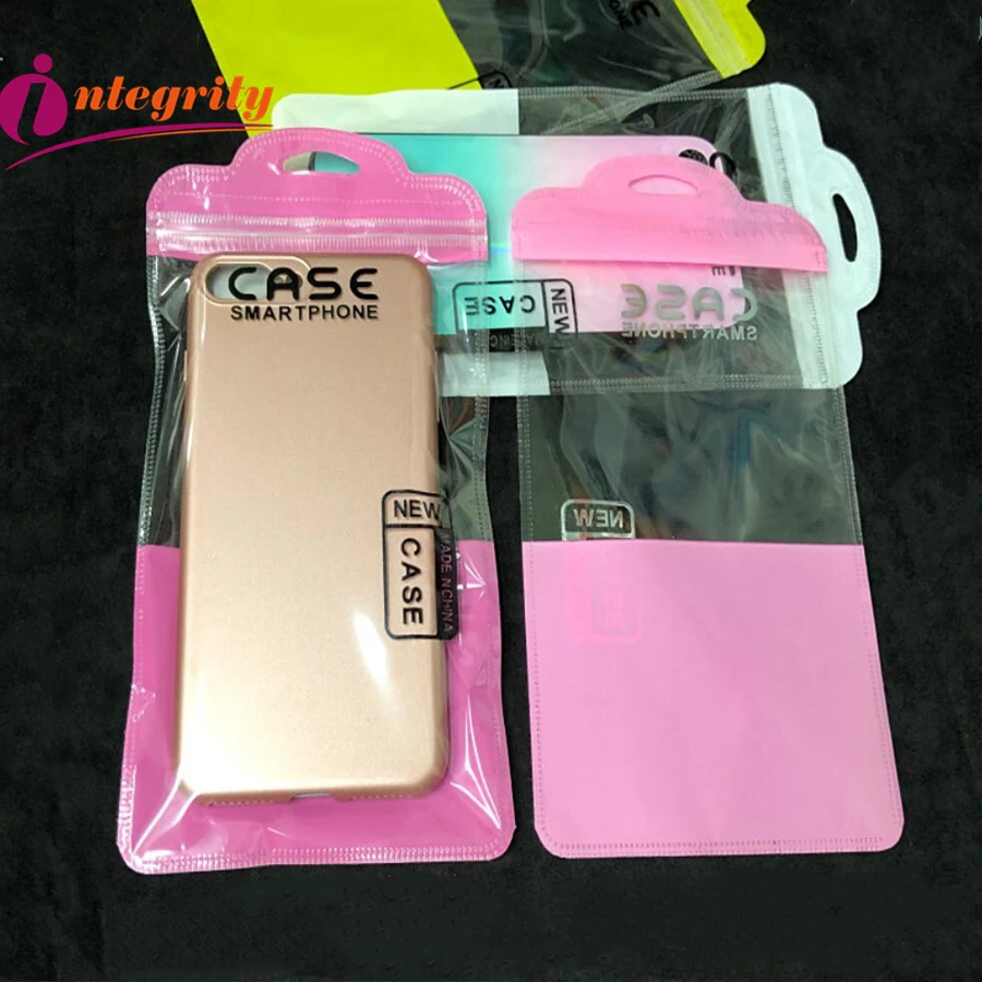 INTEGRITY 100pcs 11.5X20.5cm Transparent Case Cover Moisture-proof Package storage Bags Bright glossy self sealing Packaging bag