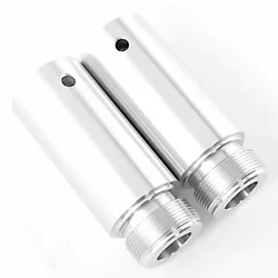 할리 다이나 글라이드 스포츠스터 XL 883 1200 모델용 포크 튜브, 실버 39mm, 3 인치 연장