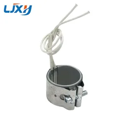 LJXH AC220V/110V/380V Electric Heating Element 40X25mm/40x30mm/40x35mm/40x40mm Mica Band Heater Stainless Steel