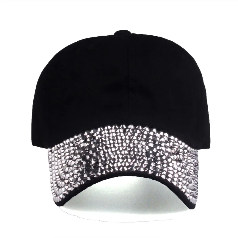 [YARBUU] Baseball Caps 2022 New Style Pure men and women sun hat rhinestone hat denim and cotton snapback cap hip-hop hat