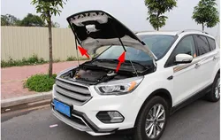 For Ford Kuga 2017 2018 Refit Car Front Hood Engine Cover Hydraulic Rod Strut Spring Shock Bar Car Styling