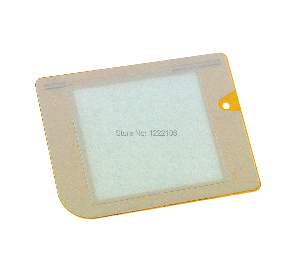 2PCS Gold Yellow Plastic Screen Lens For Gameboy GB Console