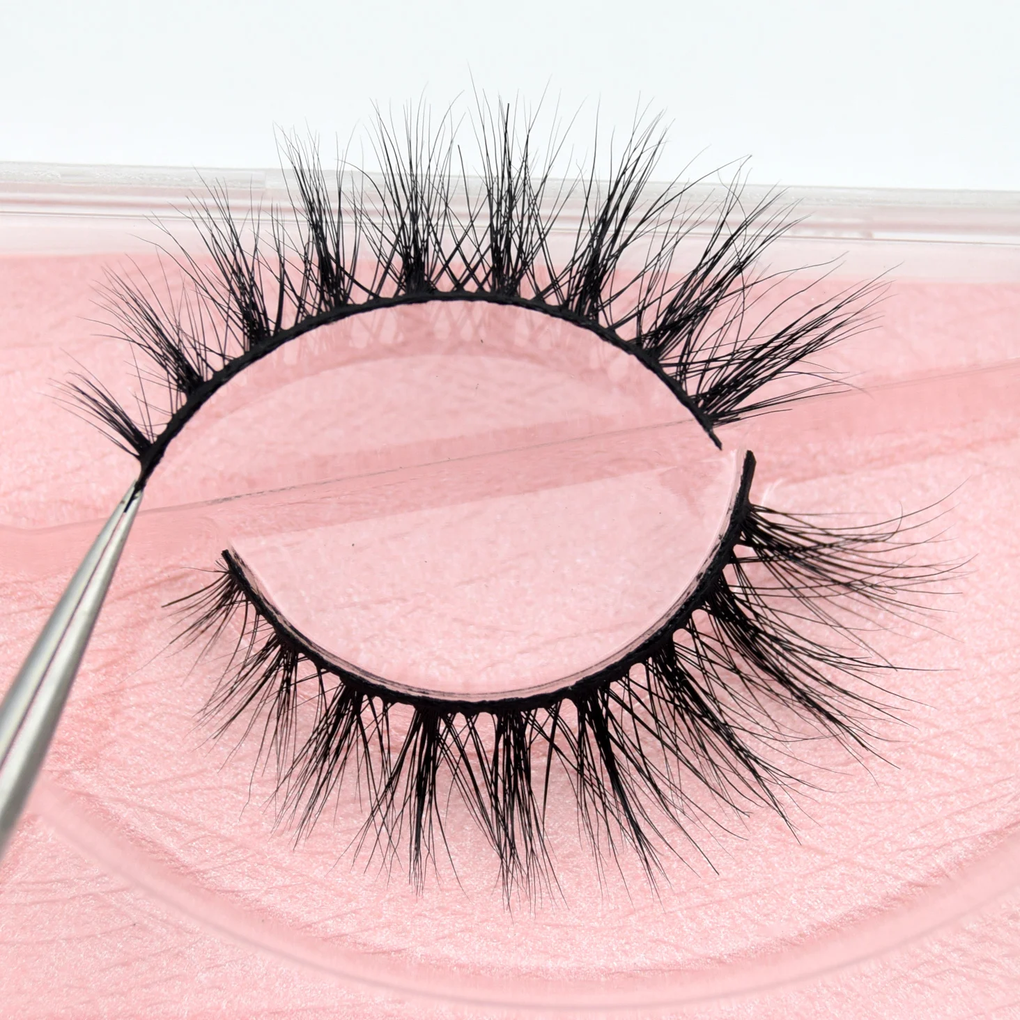 Visofree Mink Eyelashes Natural False Eyelashes Fake Lashes Long Makeup 3D Mink Lashes Extension Eyelash Faux Cils for Beauty