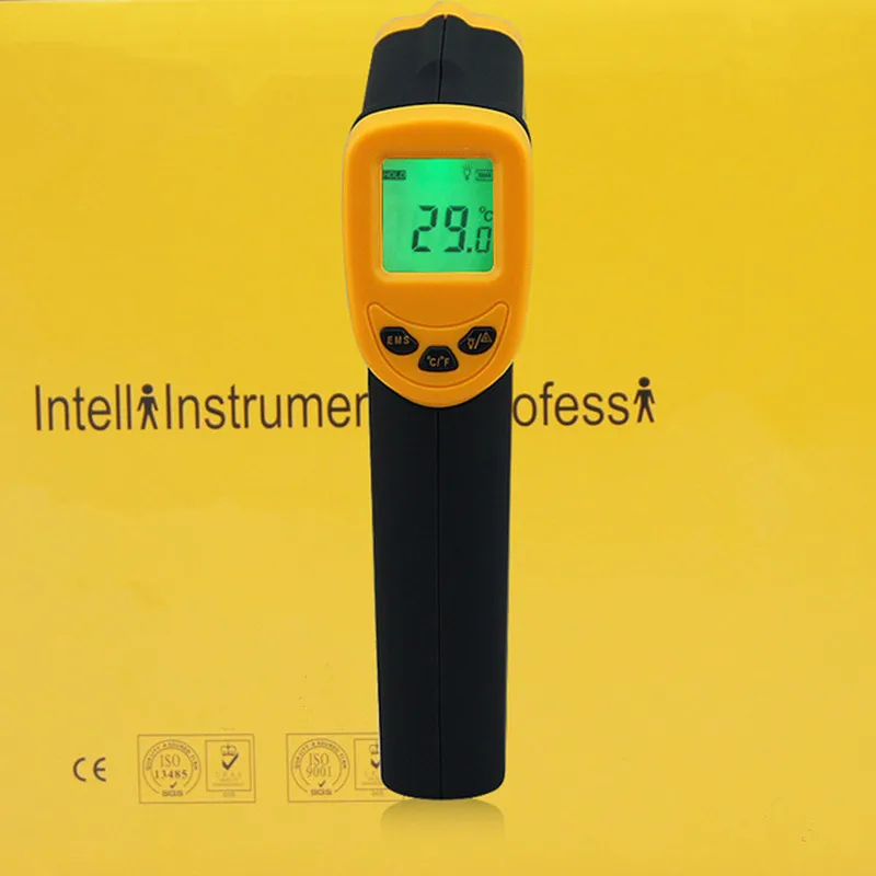 Smart Sensor AR350+ infrared thermometer non-contact infrared temperature meter thermometer measuring - 50C~480C(-58F~896F)