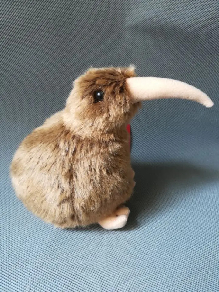 

about 15cm cartoon brown kiwi bird plush toy New Zealand national bird soft doll kid's toy birthday gift b0708
