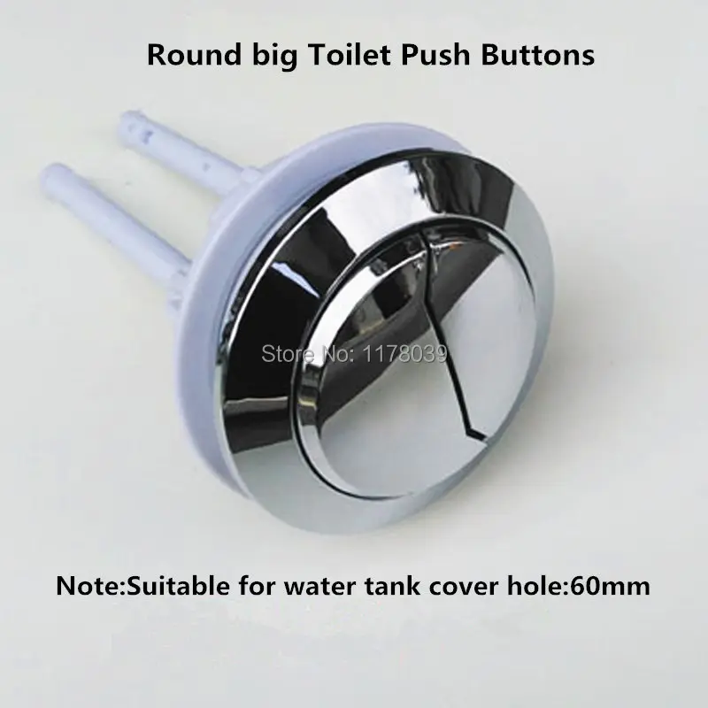 Inside diameter 5.8cm double push button,Round Toilet Flush dual push button,Toilet seat water tank accessories,J17361