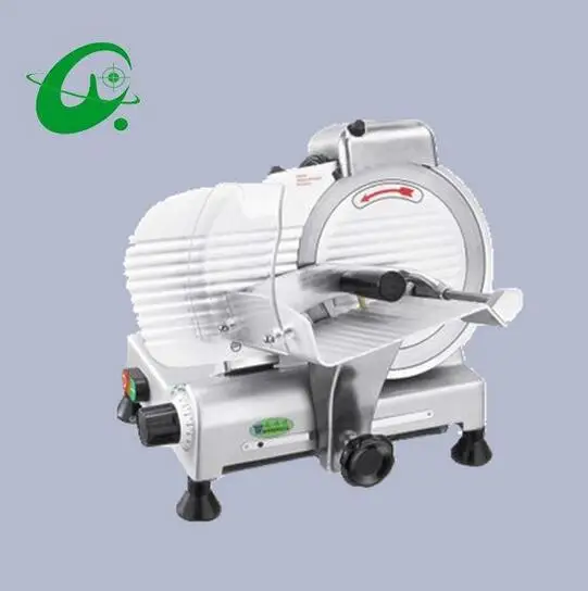 8 inch Semi Automatic Commercial electric slicer stainless steel casting Frozen meat  mincer  Sliced mutton