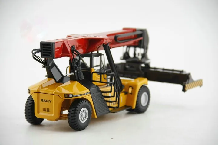 Collectible Alloy Model Gift SANY 1:50 Scale Container Front Crane Engineering Machinery Vehicles Diecast Toy Model Decoration