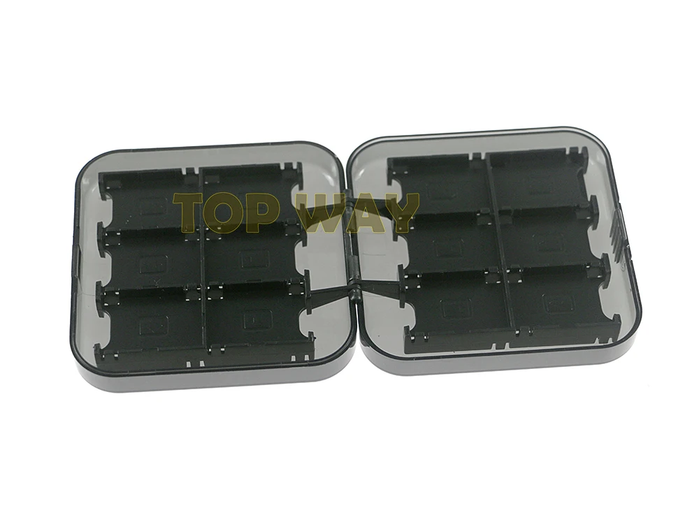 Caja de accesorios para Nintendo Switch, estuche de transporte de protección perfecta, ABS, 24 en 1, color negro, 20 unidades