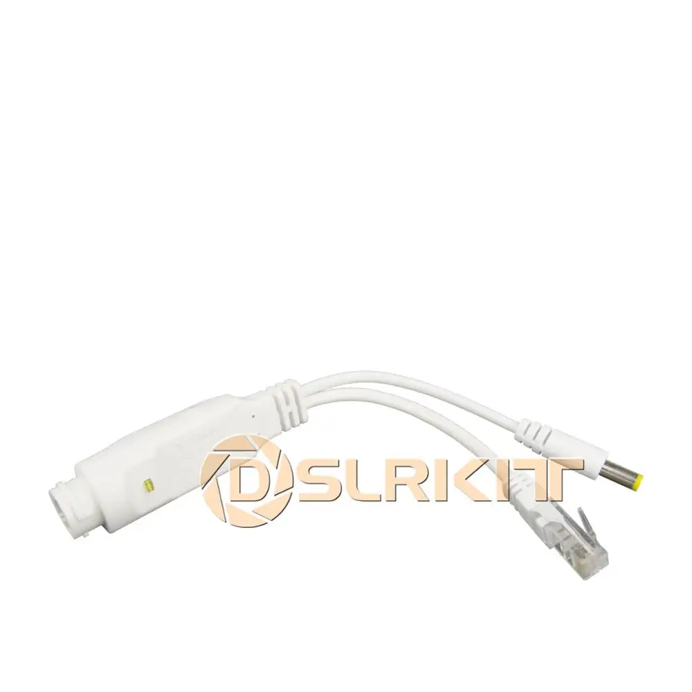 Imagem -04 - Dslrkit 250m Portas Poe Uplink Injector Switch Splitter Kit para 12v dc Cctv ip Câmera Max