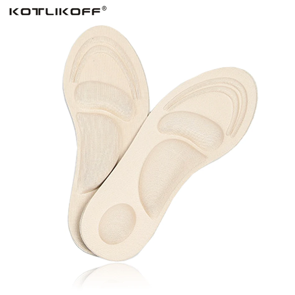 KOTLIKOFF-Semelles de soutien de la voûte plantaire pour chaussures, coussinets de massage pour chaussures, soins des pieds, coussinets antichocs pour chaussures, accessoires pour femmes et hommes