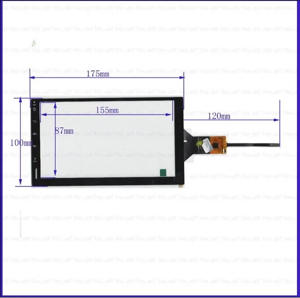 

ZhiYuSun POST 7 inch Capacitive Screen Touch Panel HST 105T25 R14392 compatible Navigator TOUCH SCREEN