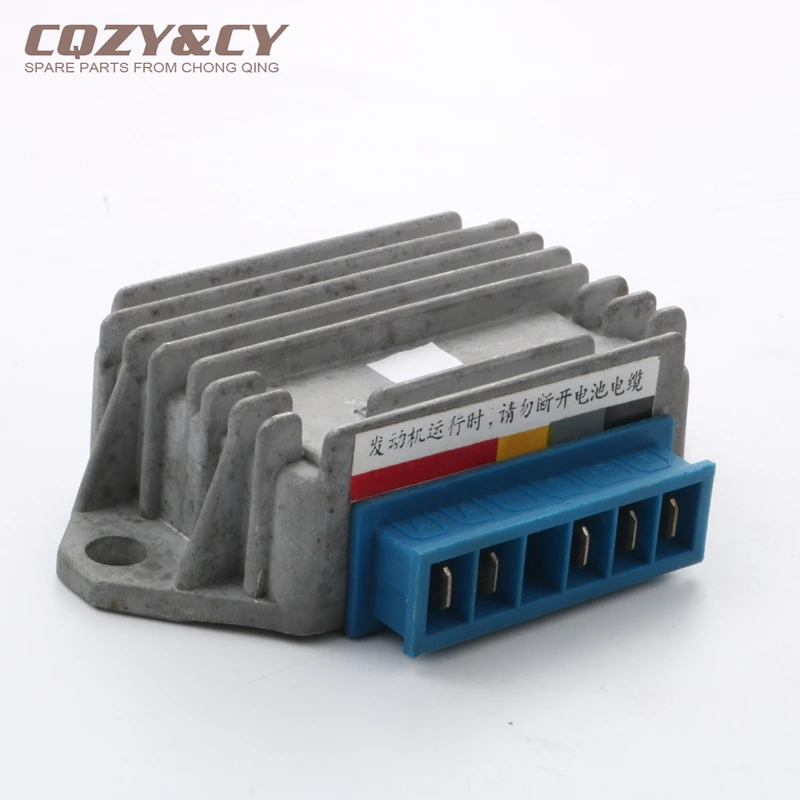 Voltage Regulator Rectifier 5 pin 12V for Vespa Et2 FL2 Hp FL2 Pk Automatica 50cc 2940165 246030042