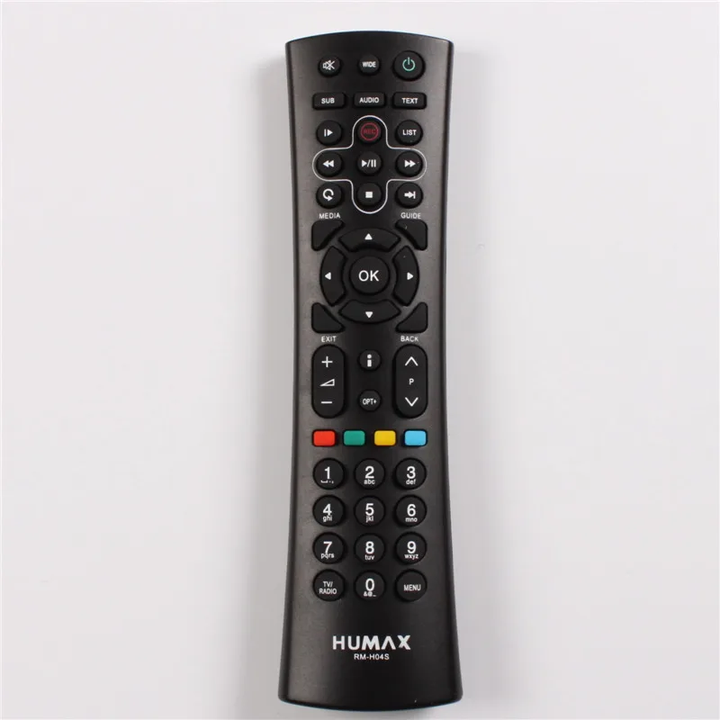 RM-H04S التحكم عن بعد ل هيوماكس HDTV HD نانو استقبال التلفزيون مربع ، H04S قائد Remoto تحكم.