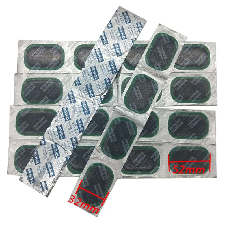 24pcs/32*52mm elliptical original reinforced multi-functional cold patching tire repair car tyre inner tube cold patch film