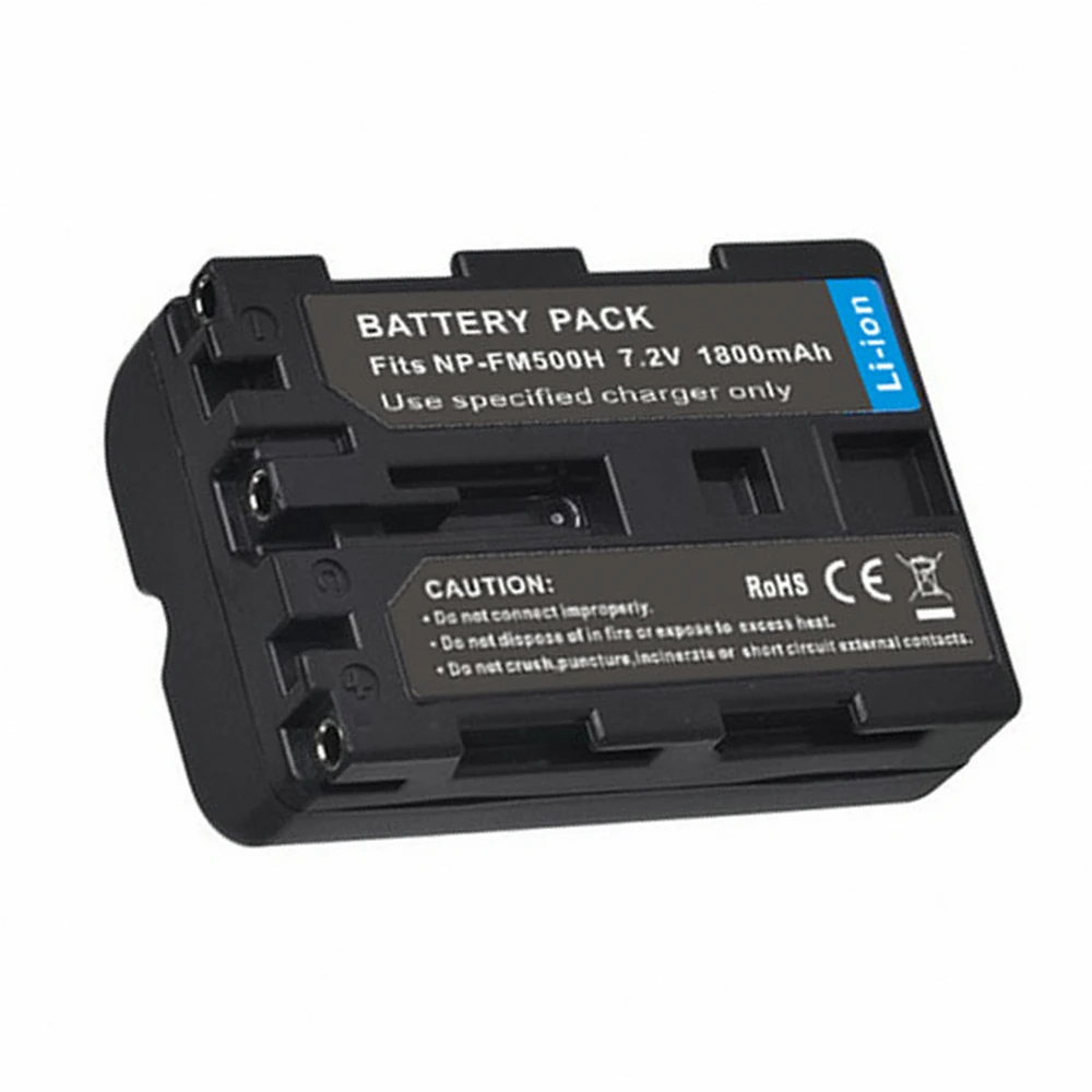 Np-fm500h np fm500h 7.2V 1800mAh bateria litowa bateria do Sony A57 A99 A77 A450 A560 akumulator npfm500h batterie