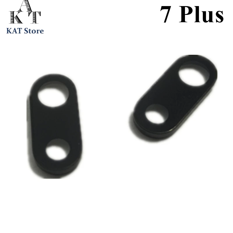 KAT 5Pcs/lot 7G 7 Plus Rear Back Camera Glass Lens Cover With Frame Holder For 7 7G & 7 Plus Camera Lens Ring Replacement Parts