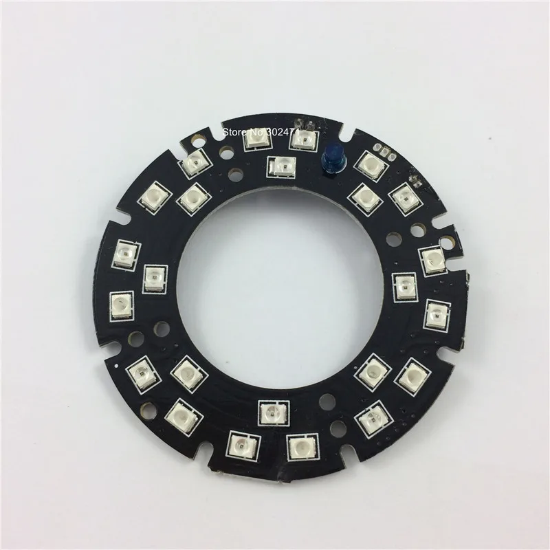 Infrared 24 IR LED board for CCTV Cameras night vision (size F32-F60mm) SMT3528 LED